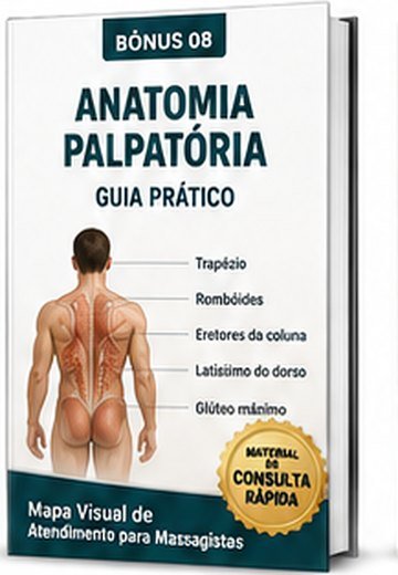 Capa do Bônus 08 — Anatomia Palpatória.