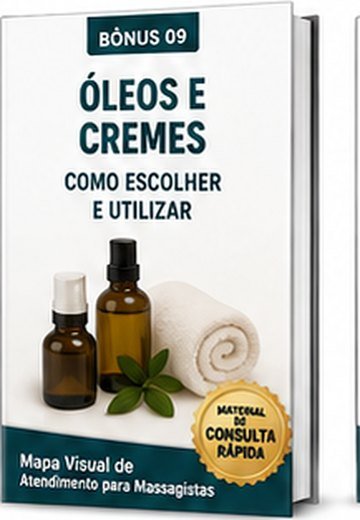 Capa do Bônus 09 — Óleos e Cremes.